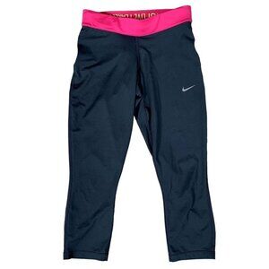 Nike Dri-Fit Womens Running Capri Leggings Size XS